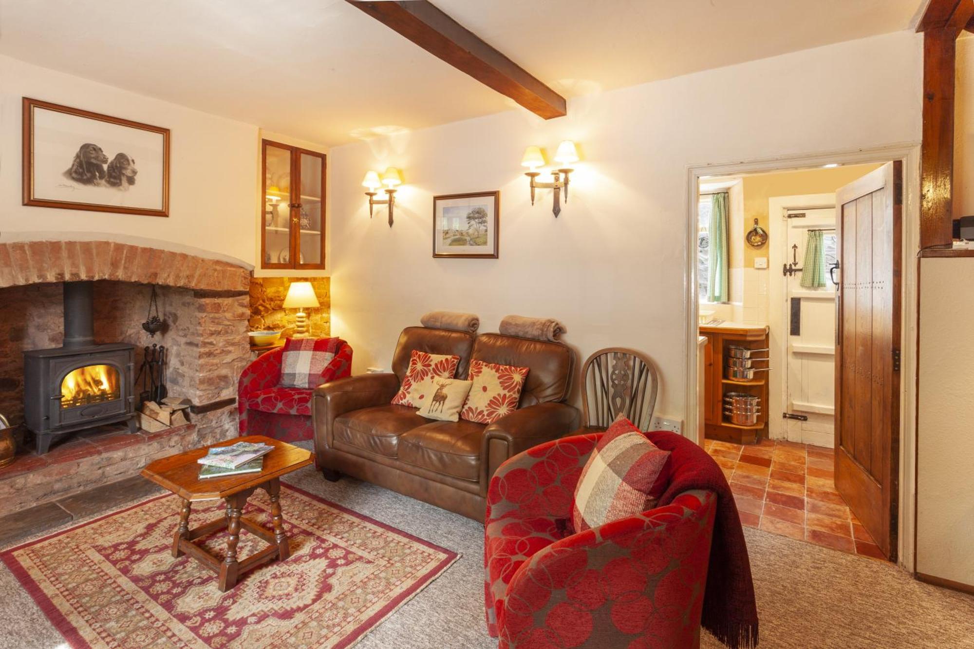 Ruffles Cottage Dunster Exteriér fotografie